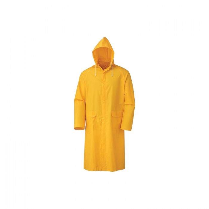 Astarlı 0,32 Mic Sarı Pardesü Yağmurluk