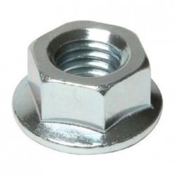 Can M10 Flanşlı Beyaz Somun 25 Adet