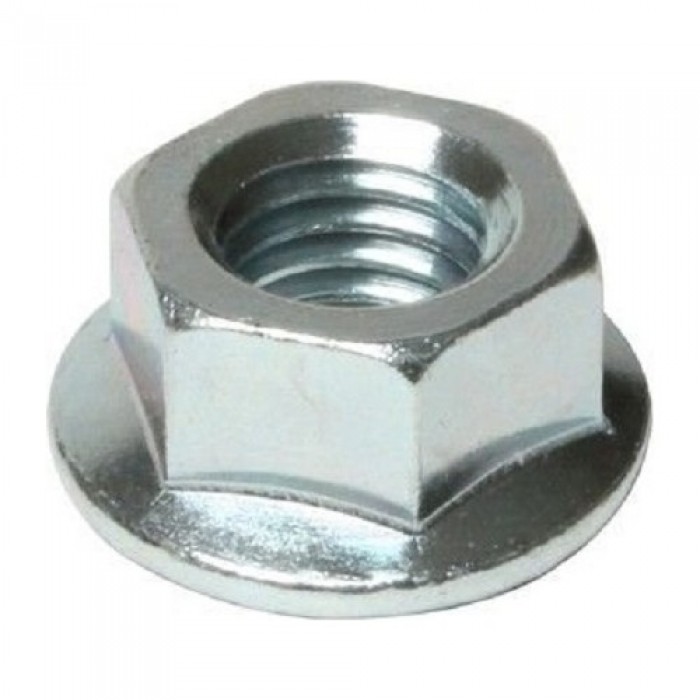 Can M10 Flanşlı Beyaz Somun 25 Adet