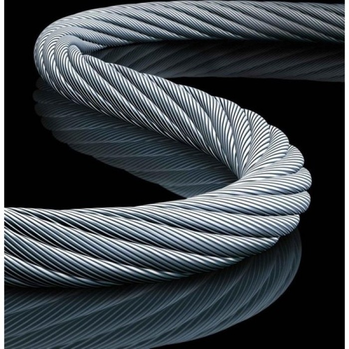 Çelik Halat 5 Mm 1 Metre 6X7