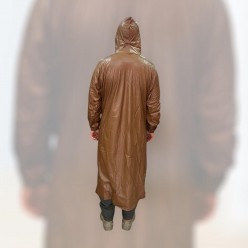 DERİ YAĞMURLUK PALTO TİP XXL