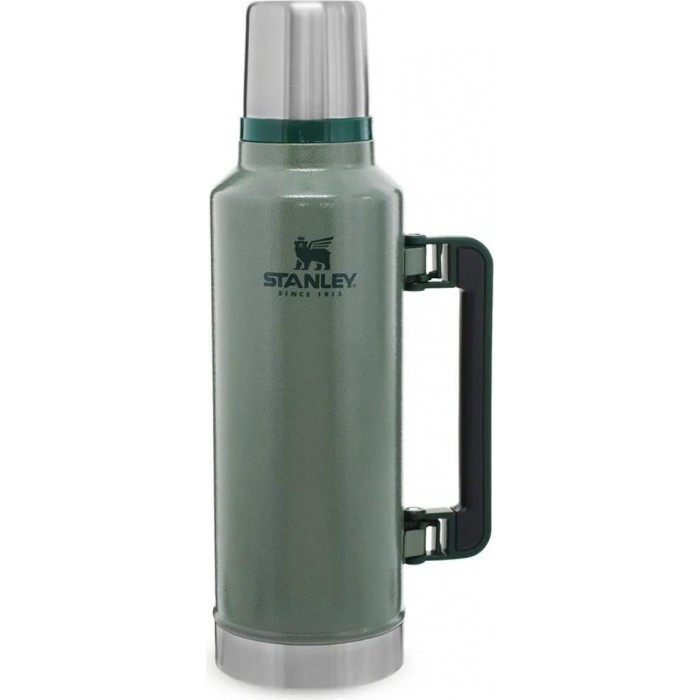 Klasik Vakumlu Paslanmaz Çelik Termos 1.9 Lt - Hammertone Green