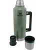 Klasik Vakumlu Paslanmaz Çelik Termos 1.9 Lt - Hammertone Green