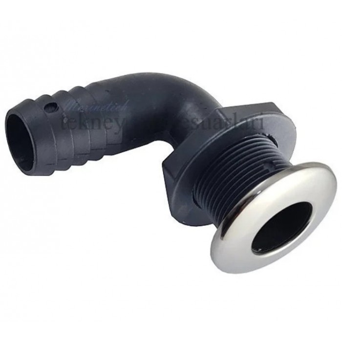 Krom Flanşlı Sintine Çıkışı, Firarı, Dirsek Tip Çeşitleri 3/4 (19mm) Krom Flanşlı Sintine Çıkışı, Firarı, Dirsek Tip Çeşitleri 3/4 (19mm)