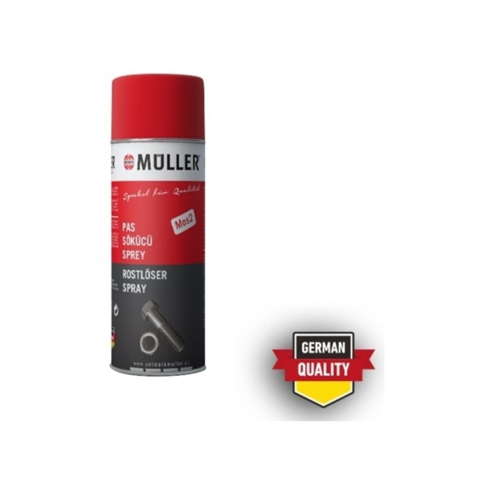 Müller Mos 2 Katkılı Pas Sökücü Sprey 200ml (ÜSTÜN ALMAN KALİTESİ)
