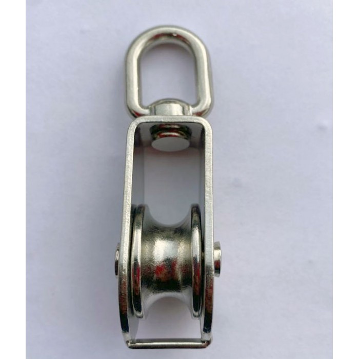 PASLANMAZ KROM TEKLİ MAKARA 50mm