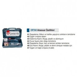 Proter Pr 1001 Elektrikli Çok Amaçlı Multi Makine 80 mm - 300 W