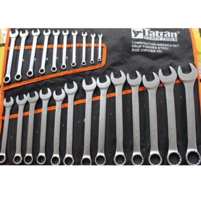 TATİAN 21 PARÇA KOMBİNE ANAHTAR SETİ 6-32mm TATİAN 23 PARÇA KOMBİNE ANAHTAR SETİ 6-32mm