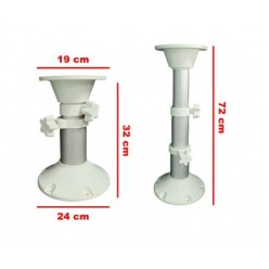 TELESKOPİK MASA AYAĞI 3 KADEMELİ